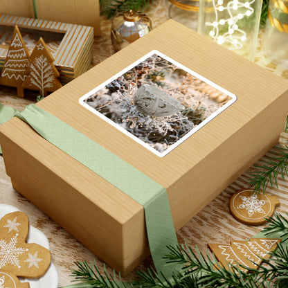 Winter Ceramic Bowl Japanese Pattern Sticker | Neutral Decor