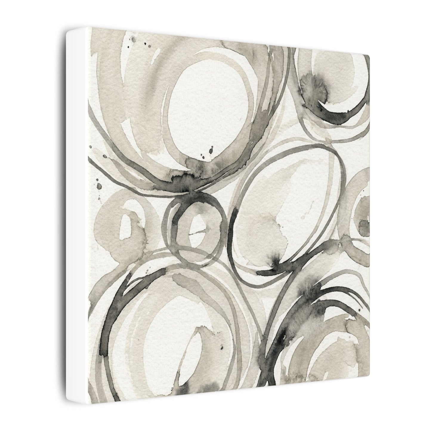 Handcrafted Feel Japandi Watercolor Canvas Art