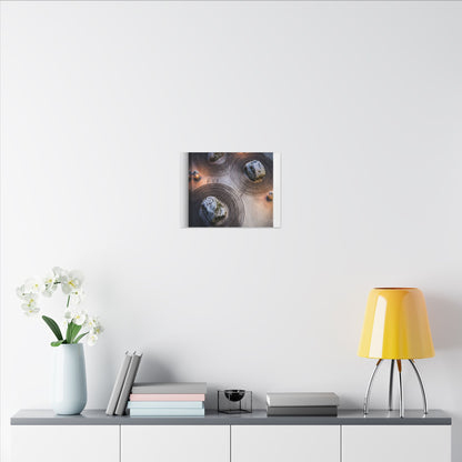 Candlelight Rock Garden Canvas Art - Japandi Ma