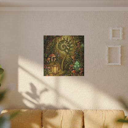 Elegant Ceramic Bowl Canvas Art - Minimal Line Japandi