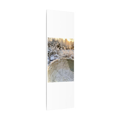 Ceramic Bowl Canvas Art | Winter Japandi Minimal Line Art
