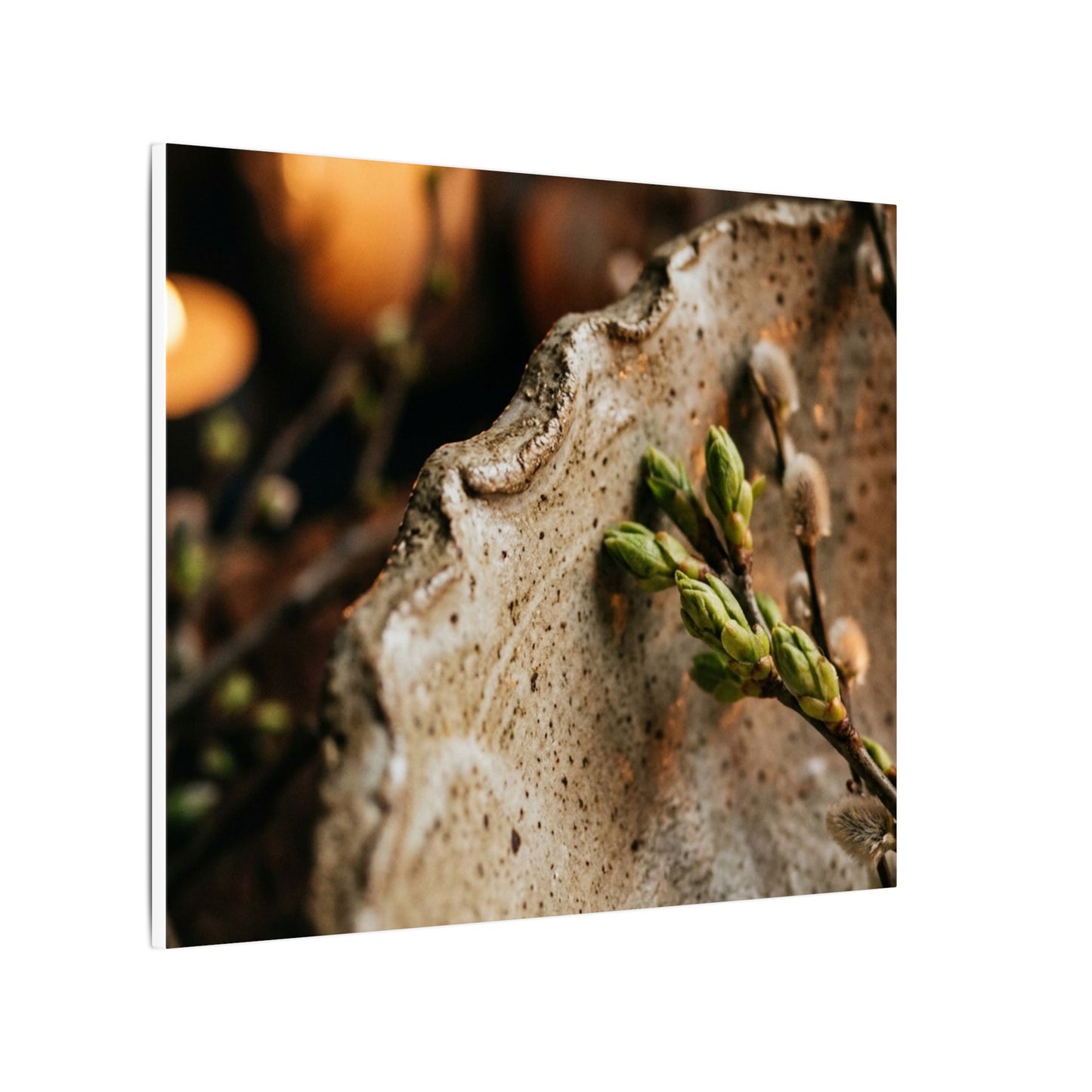 Overcast Ceramic Bowl Canvas Art - Japandi Ma