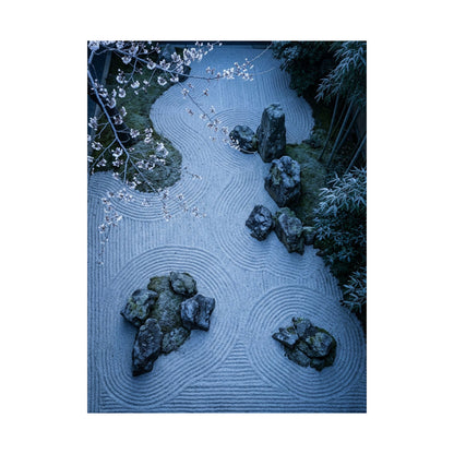 Warm Silk Drape Wall Art Print - Minimal Line Japandi