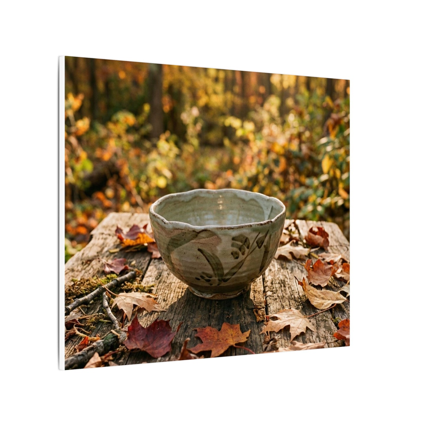 Spring Rock Garden Moody Minimal Canvas Art | Luxurious Decor
