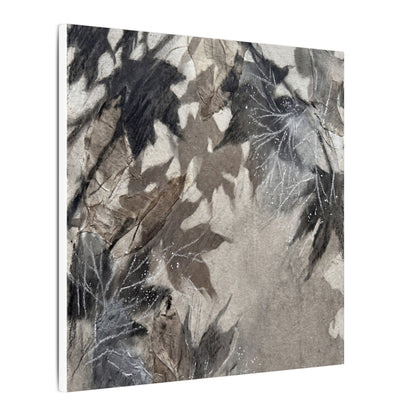 Shadow Play Texture Canvas Art | Cozy Japandi Art