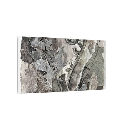 Japandi Fern Unfurling in Overcast | Texture Canvas Art