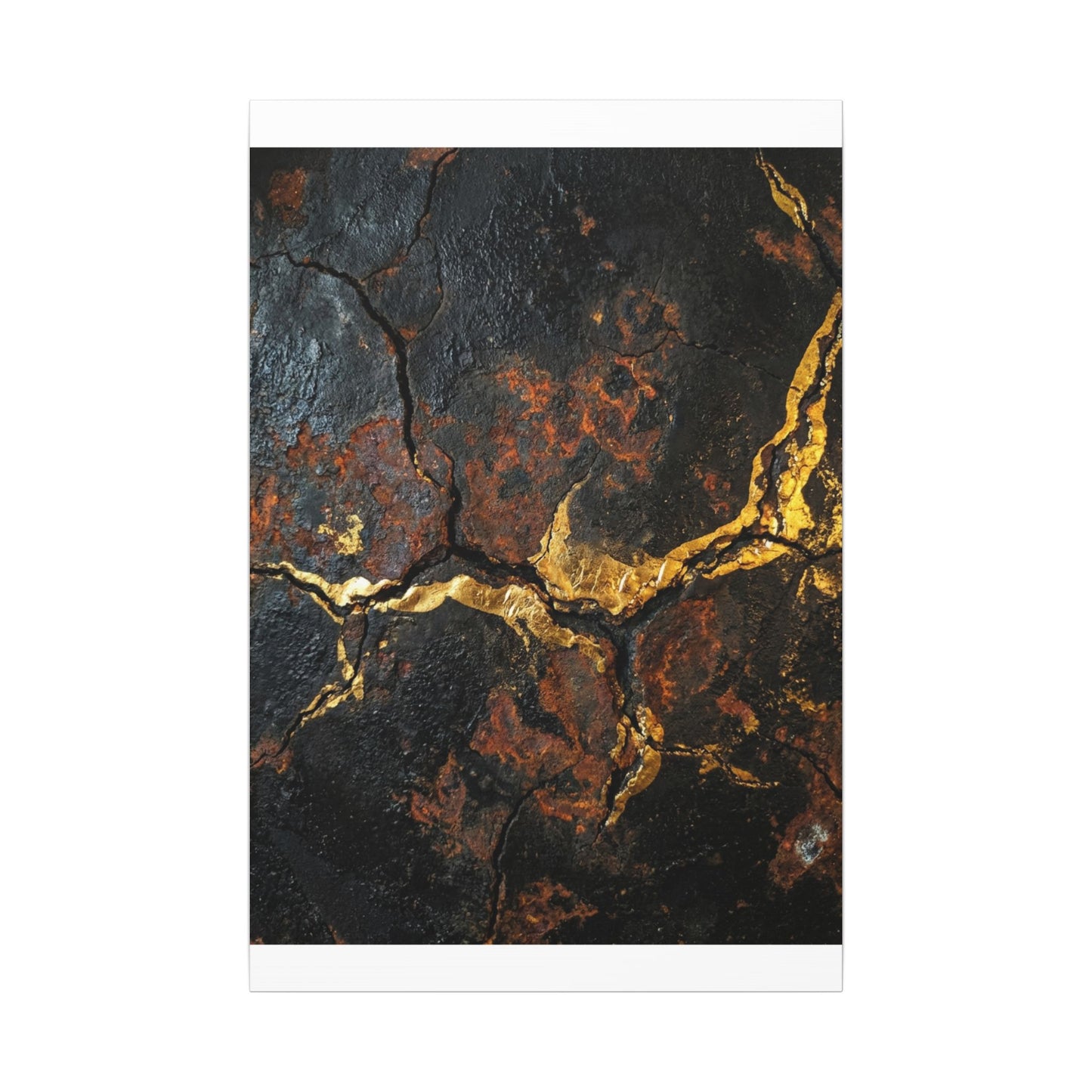 Kintsugi Broken Beauty Canvas Art