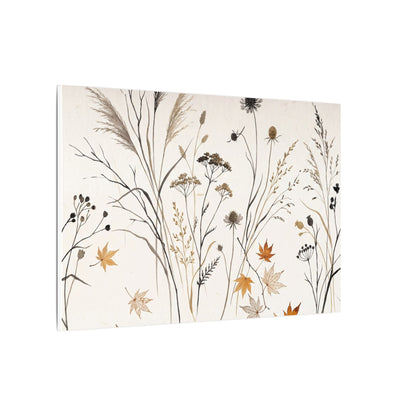Dawn Dried Flowers Canvas Art - Japandi Kanso