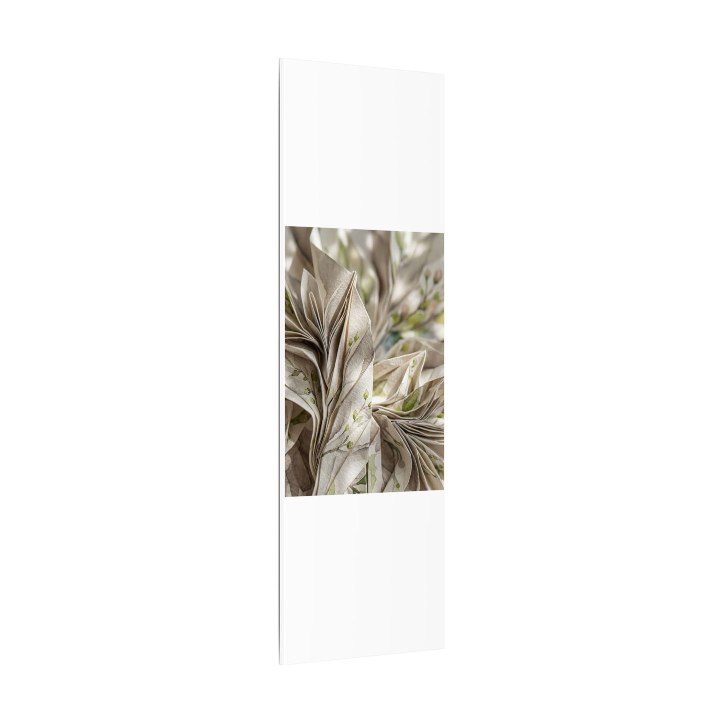 Fukinsei Paper Fold Canvas Art - Japandi Watercolor