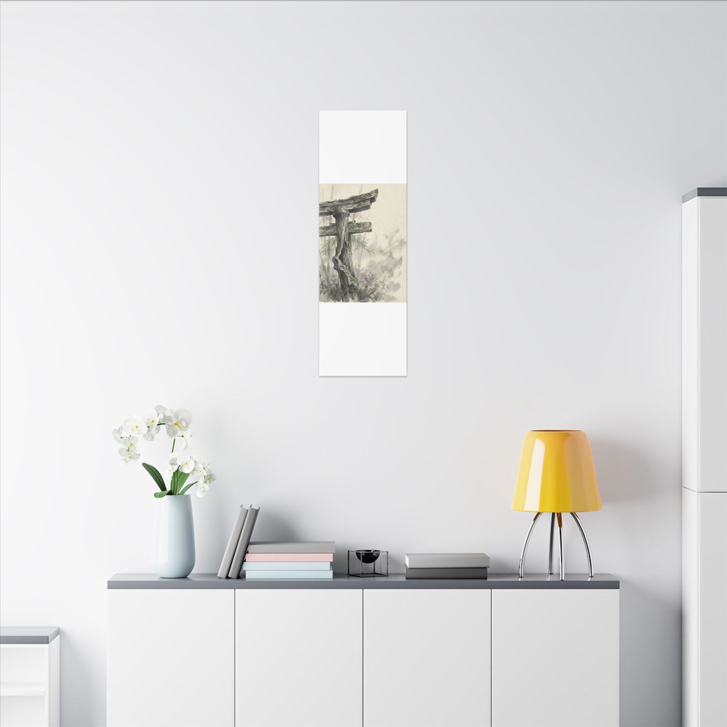 Torii Gate Summer Canvas Art | Zen Tranquil Design