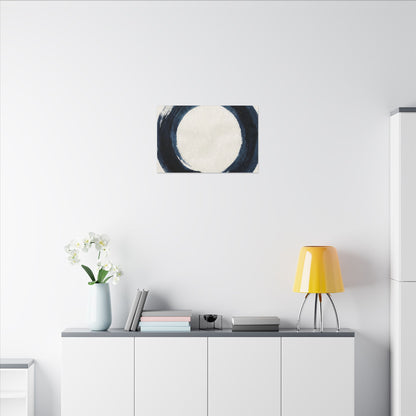 Balanced Meditation Zen Enso Canvas Art