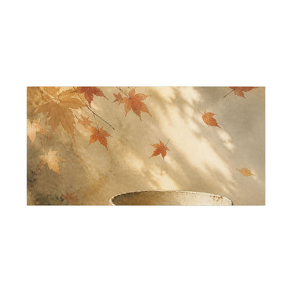 Japandi Ceramic Bowl in Dappled | Watercolor Canvas Art