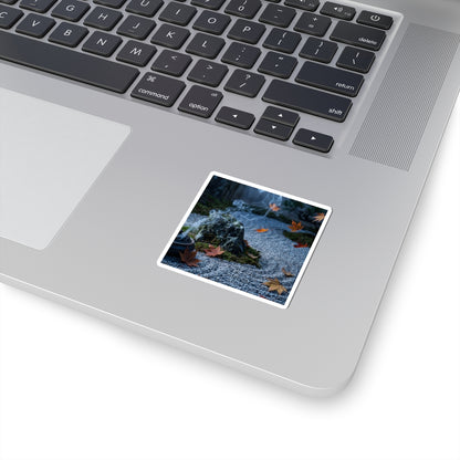 Moonlight Incense Smoke Sticker - Zen Fukinsei