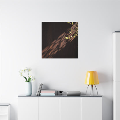Rust Patina Moody Minimal Canvas Art | Sophisticated Dark Japandi Art