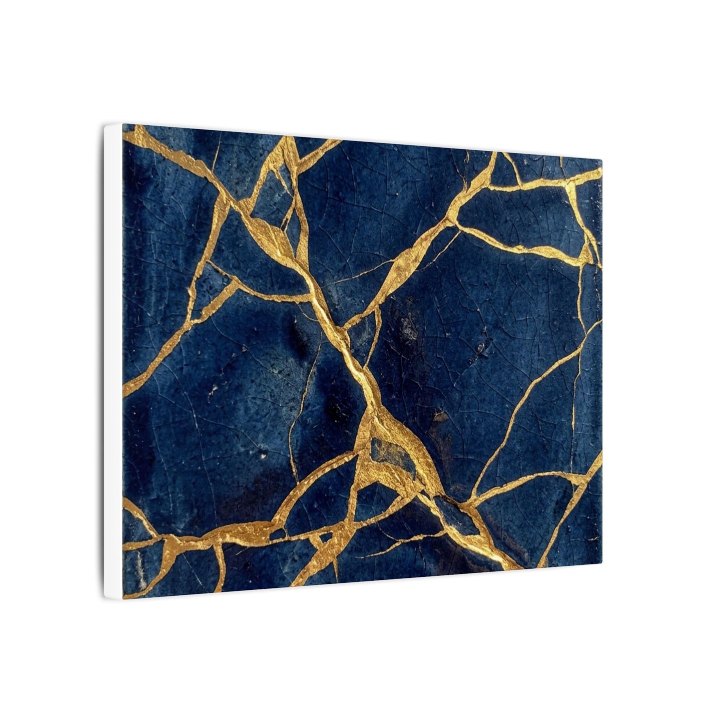 Kintsugi Crackle Canvas Art