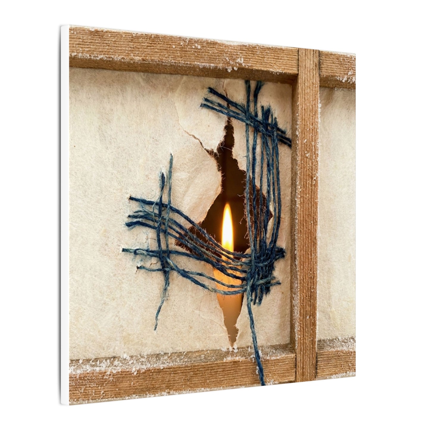 Winter Shoji Screen Broken Beauty Canvas Art | Resilient Decor