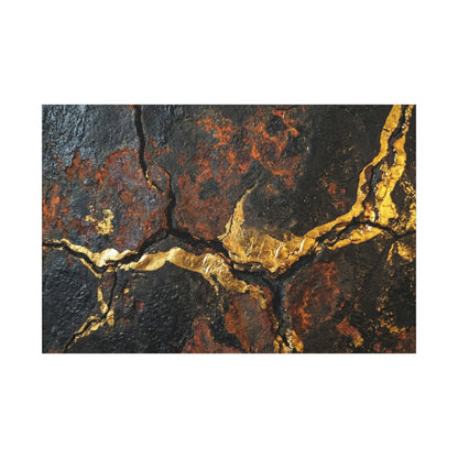 Kintsugi Broken Beauty Canvas Art