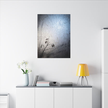 Moonlight Shoji Screen Canvas Art - Japandi Shibui