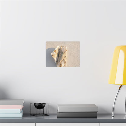Paper Fold Canvas Art | Winter Japandi Texture Art