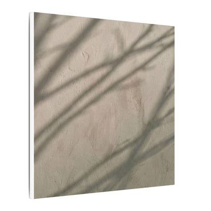 Shadow Play Japanese Pattern Canvas Art | Warm Japandi Art