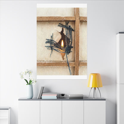Winter Shoji Screen Broken Beauty Canvas Art | Resilient Decor