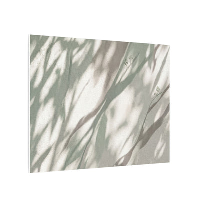 Japandi Shadow Play in Dappled | Japanese Pattern Canvas Art