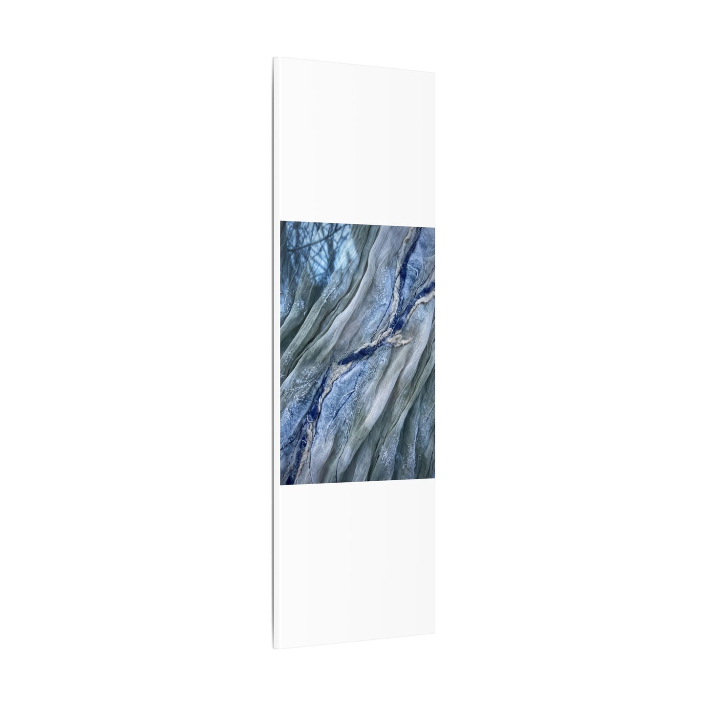 Moonlight Silk Drape Canvas Art - Japandi Mono No Aware