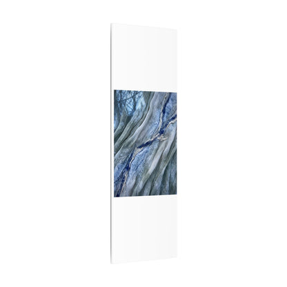 Moonlight Silk Drape Canvas Art - Japandi Mono No Aware