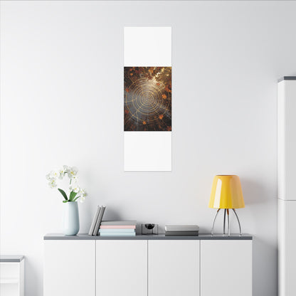 Artful Water Ripple Canvas Art - Gold Vein Kintsugi