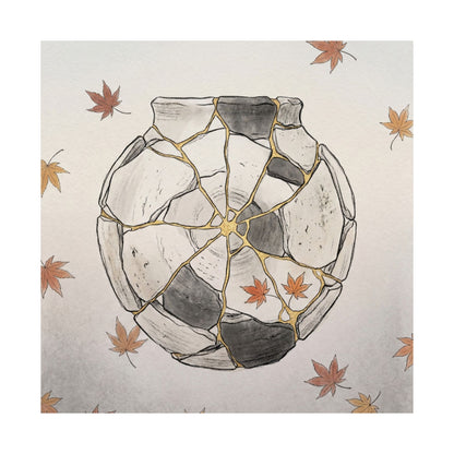 Dawn Broken Pottery Wall Art Print - Japandi Datsuzoku