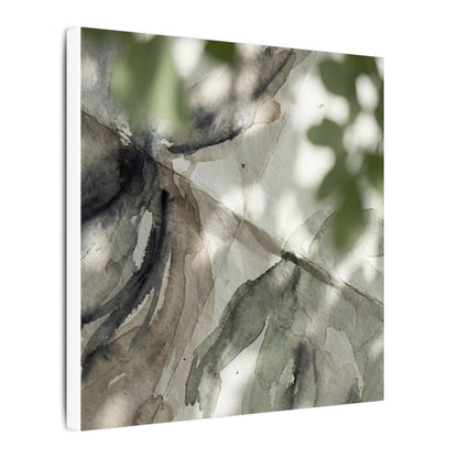 Spring Paper Fold Watercolor Canvas Art | Warm Decor