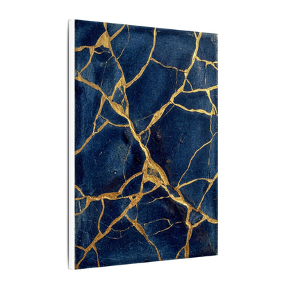 Kintsugi Crackle Canvas Art