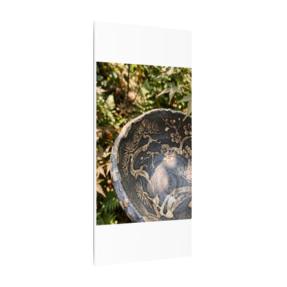 Ceramic Bowl Canvas Art | Summer Japandi Japanese Pattern Art