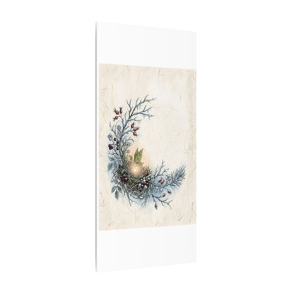 Winter Shoji Screen Forest Whimsy Canvas Art | Enchanting Decor