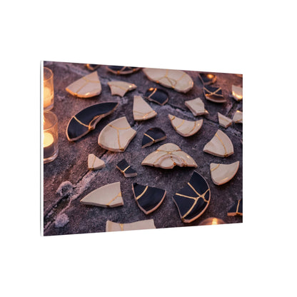 Winter Broken Pottery Broken Beauty Canvas Art | Beautiful Decor