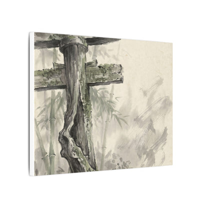 Torii Gate Summer Canvas Art | Zen Tranquil Design