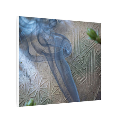 Spring Incense Smoke Japanese Pattern Canvas Art | Neutral Decor