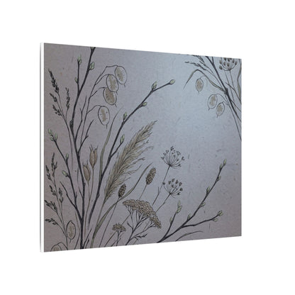 Spring Dried Flowers Japanese Pattern Canvas Art | Cozy Decor