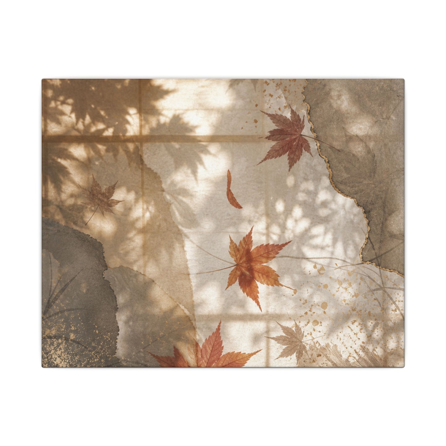 Datsuzoku Shoji Screen Canvas Art - Japandi Japanese Pattern