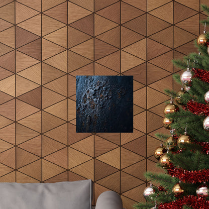 Rust Patina Wall Art Print | Winter Dark Japandi Shadow Zen Art