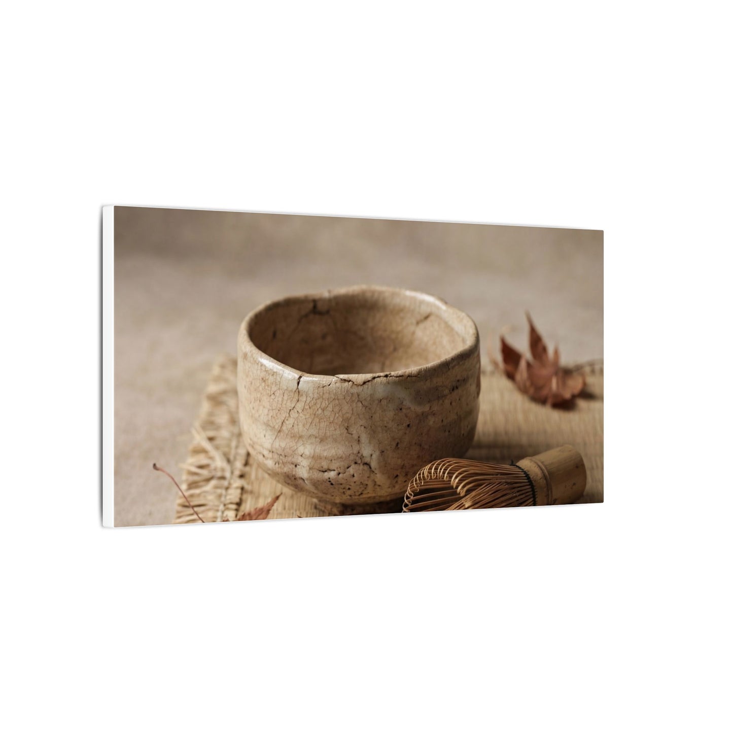 Ma Tea Ceremony Canvas Art - Japandi Texture