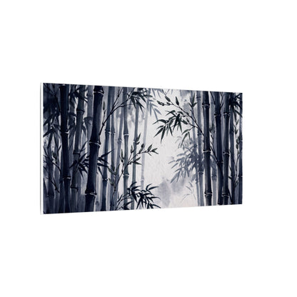 Tranquil Bamboo Grove Canvas Art - Sumi E Zen