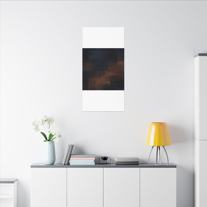 Wabi-sabi Minimal-line Japandi Charcoal Canvas Art
