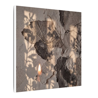 Shadow Play Summer Canvas Art | Japandi Elegant Design