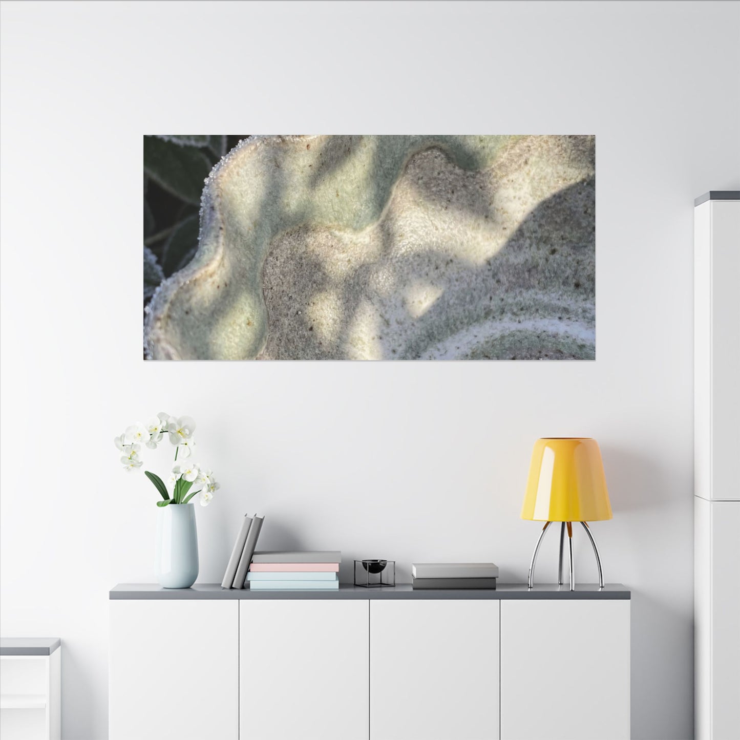 Dappled Ceramic Bowl Canvas Art - Japandi Seijaku