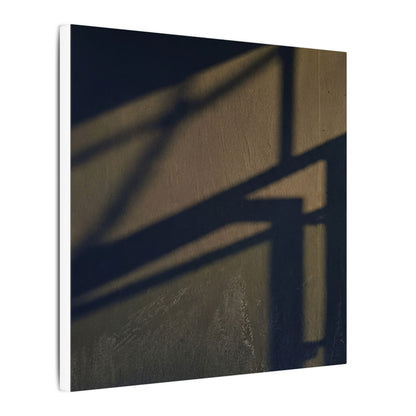 Sophisticated Shadow Play Canvas Art - Moody Minimal Dark Japandi