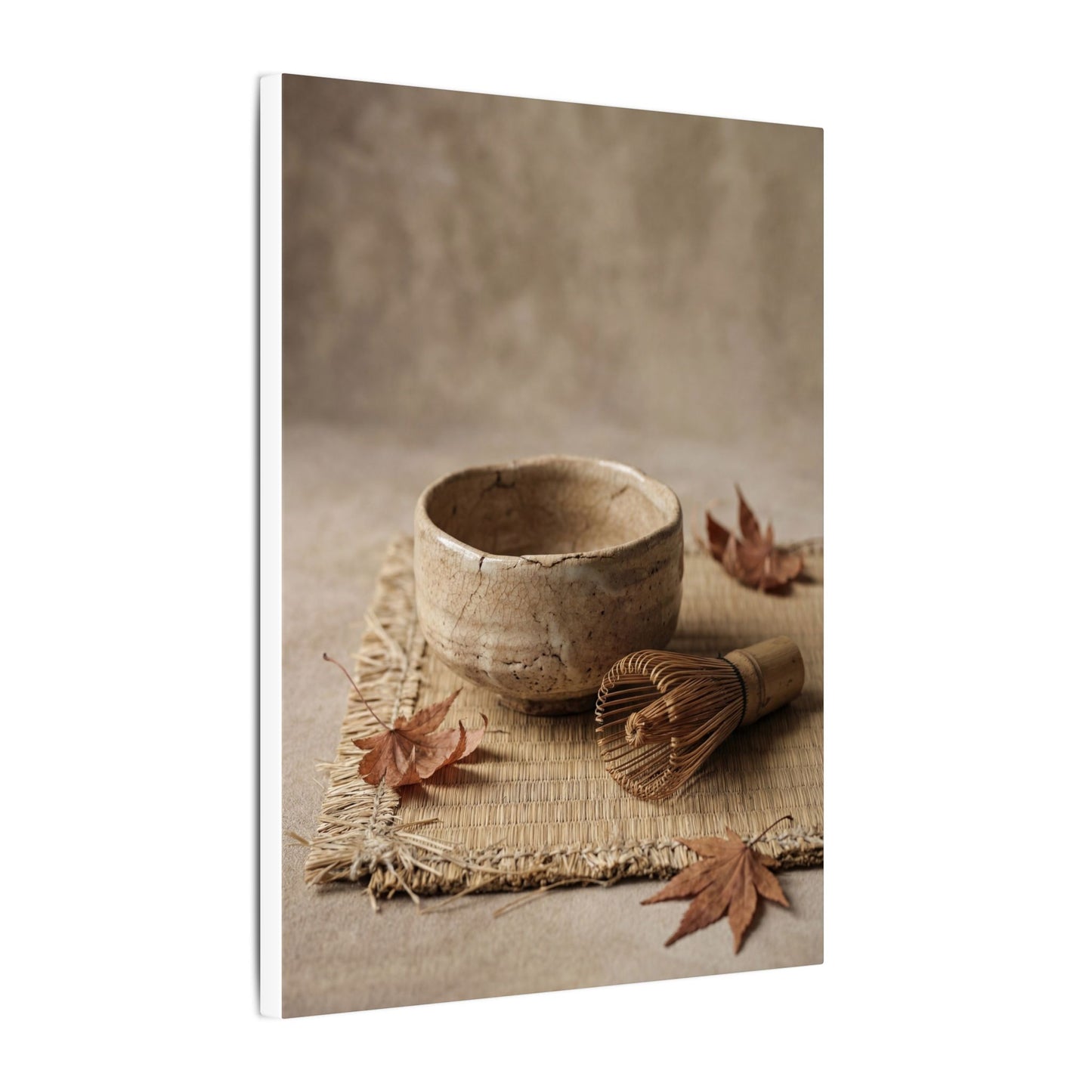 Ma Tea Ceremony Canvas Art - Japandi Texture