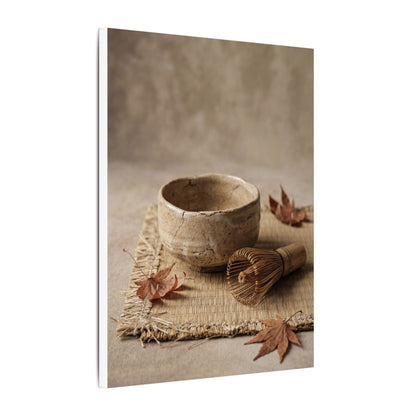 Ma Tea Ceremony Canvas Art - Japandi Texture