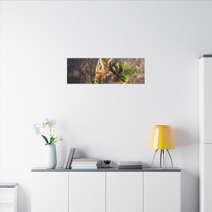 Rust Patina Gold Repair Canvas Art | Resilient Kintsugi Art