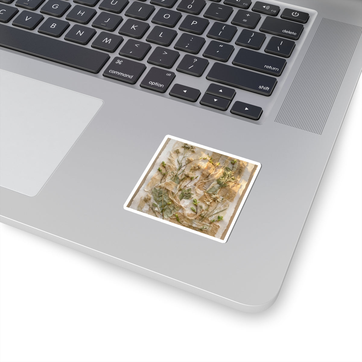 Dried Flowers Spring Sticker | Japandi Elegant Design